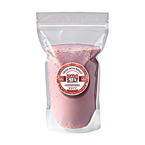 Sel rose de l'Himalaya pur certifié ISO 100% naturel, pureté 99,99%, non raffiné, solide, pour la cuisine quotidienne, minéral, sac moyen - Product Image 1