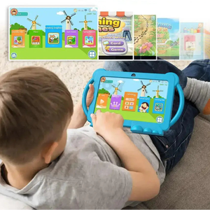 Children's Android <b>12</b>/13 Touchscreen <b>Tablet</b> Wi-Fi 4GB RAM 32GB Memory ROHS Certified IPS Front Camera for Kids Professionals - Product Image 2