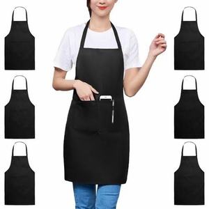 Delantales de algodón reutilizables de alta calidad para el personal de cocina Chefs Baristas Pintura Fiestas Hotel y uniformes de limpieza para todos - Product Image 1