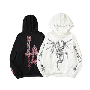 Sudadera con Capucha Estilo Vintage, Unisex, de Primera Calidad, Cálida, Resistente, Moderna y Elegante, 100% Algodón Denim - Product Image 1