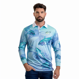 Men's Casual for Polo <b>Shirts</b> with Custom Logo 95% Polyester 5% Spandex Work Sublimation Printed Men's for Polo <b>Shirts</b> - Product Image 6