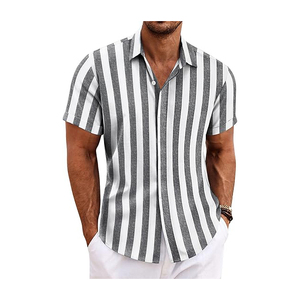 Regular-Fit <b>Men's</b> Half Sleeve's <b>Hawaiian</b> <b>Shirt</b> With High And Premium Quality Button Down <b>Shirt</b> 100% Cotton - Product Image 1