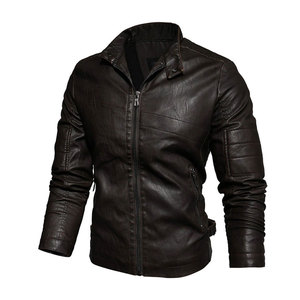 Concevez vos propres vestes en cuir Vestes en cuir sur mesure Prix de gros pour l'hiver Vestes en cuir - Product Image 1