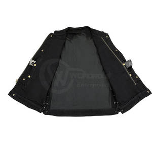 Nuevo Chaleco Vaquero para Hombre, 100% Algodón Ecológico, para Uso Casual, Personalizable, Transpirable, Precio al por Mayor, Invierno - Product Image 5