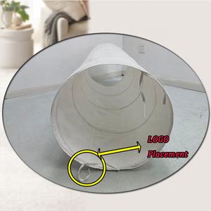 <span class=keywords><strong>Tunnel</strong></span> en coton pliable pour enfants, noir, blanc, pour bébés, parc pour jeu interactif - Product Image 3