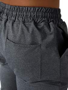 Service OEM Pantalon de jogging décontracté pour homme, coupe slim, 100% coton, doublure en molleton peigné, cordon de serrage au milieu, séchage rapide, course à pied, fitness - Product Image 5