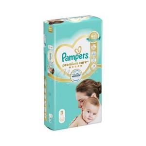 Couches Premium Pampers Premium Care Ultra Douces Protection Bébé avec Absorption Avancée et Confort Doux pour la Peau - Product Image 1