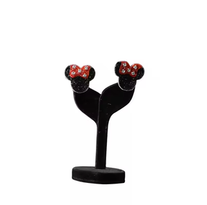 Pendientes Elegantes de Cuentas Negras para Graduación, Joyería Hecha a Mano con Cuentas Colgantes, Accesorio de Moda - Product Image 5