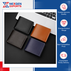 Bán Buôn Nhà Phân Phối Tiêu Chuẩn Cao Người Đàn Ông Của Cổ Điển PU Da Ví Thư Trang Trí PVC Biểu Tượng Tùy Chỉnh Tùy Chọn-Quà Tặng Doanh Nghiệp - Product Image 2