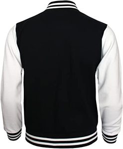 OEM personalizado al por mayor de béisbol prendas de vestir exteriores de los hombres Letterman liso en blanco Varsity chaquetas logotipo personalizado bordado - Product Image 4
