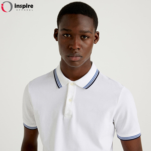 Camisetas Polo de Manga Corta con Logotipo Personalizado, 100% Algodón Jersey, Secado Rápido, Corte Regular, Diseño Liso - Product Image 4