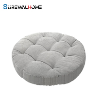 Coussin de chaise multifonctionnel SUREWALHOME, coussin de sol, coussin de jardin, coussins de salle de jeux surdimensionnés, grand coussin pour le yoga