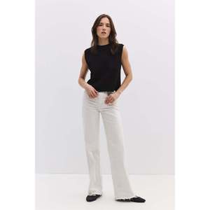 Chemise en dentelle à manches courtes et col rond décontractée pour femmes, haut en coton tricoté, bouton, printemps/été, fêtes - Product Image 5