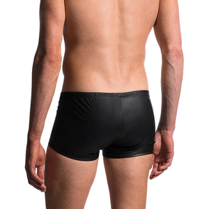 Shorts en cuir pour hommes de qualité supérieure, prix de gros personnalisé, shorts en cuir confortables et respirants pour hommes - Product Image 2