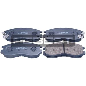 Set di pastiglie freno anteriori FEBEST (0401-CJF) - Product Image 1