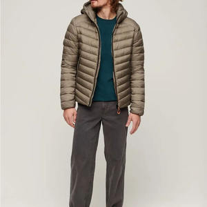 Respirant unisexe doudoune col rond Logo personnalisé Camouflage avant gilet sans manches hiver - Product Image 2