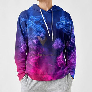 Sudaderas con capucha de impresión 3D de uno en tres colores Sudaderas con capucha de moda informal Tallas grandes Nuevo diseño Sudaderas con capucha de impresión 3D - Product Image 3