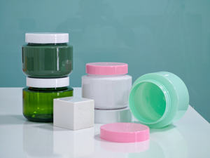 Frascos de cosméticos de plástico PET con tapa de rosca para crema facial y embalaje para el cuidado de la piel Pavico Vietnam marca OEM ODM servicio disponible - Product Image 6