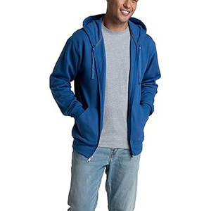 Sweat à capuche en molleton pour hommes Top décontracté de couleur unie avec poche Kanga Nouvelle mode Sweat à capuche en coton avec fermeture éclair Nouveau design Sweat à capuche avec logo personnalisé - Product Image 5