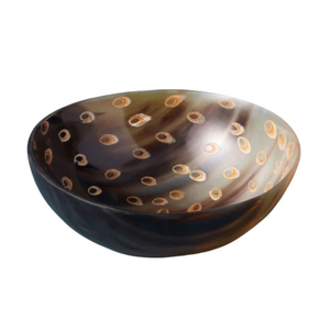 Cuenco para servir ensalada con cuerno de búfalo hecho a mano de tamaño personalizado, nuevo diseño para hoteles, restaurantes, venta al por mayor, fabricante de catering - Product Image 3