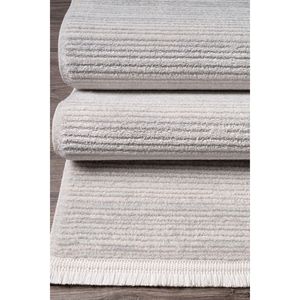 Alfombra tejida acrílica Nora Comfort 7339, juego de alfombras suaves y elegantes - Product Image 1