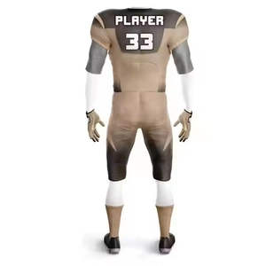 Nouvelle conception 2026 de l'uniforme de football américain pour hommes fabriqué au Pakistan, short 100% polyester, protection UV, séchage rapide, respirant - Product Image 6