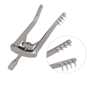 RAICES ENTERPRISES OEM Retractor de Oftalmología de Acero Inoxidable de Alta Calidad con Certificación CE, Autoretráctil, Dientes Cónicos - Product Image 1