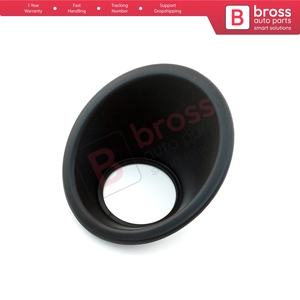 Marco de Carcasa para Luz Antiniebla BSP978-2 7452TJ Derecho Negro para Fiorino Qubo Nemo Bipper - Product Image 2