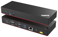 40AF00135US untuk Lenovo ThinkPad Hybrid USB-C dengan Stasiun Docking USB-A dengan Antarmuka AS Adaptor 135W