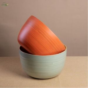 Tazón de Servir de Bambú Hecho a Mano Ecológico de Thanh Nam Arts, Técnica Personalizada, Diseño Clásico, Ligero, No Tóxico, Capacidad >10L - Product Image 5