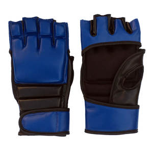 Gants de MMA professionnels pour hommes, en cuir souple, imperméables, à doigts ouverts, avec logo personnalisé, support de poignet, anti-humidité - Product Image 1