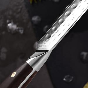 Venta al por mayor personalizado de alta calidad OEM ODM servicio hecho a mano ambidiestro lavavajillas seguro fijar hoja afilada cuchillo de cocina duradero - Product Image 4