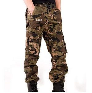 Caza Senderismo Camo Diseño Ropa de moda para hombres Pantalón suelto con bolsillos Estilo de pantalón Algodón hecho Transpirable - Product Image 3