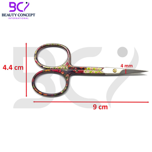 4 pièces multicolores, très vendues, prix d'usine, meilleur prix, qualité supérieure, ciseaux à cuticules, outils à ongles sur mesure - Product Image 3