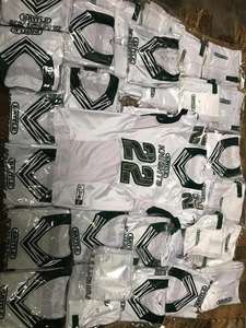 Camiseta de fútbol con logotipo personalizado, ropa de entrenamiento, uniformes de equipo de Club escolar y uniformes de fútbol americano sublimados personalizados para adultos - Product Image 3