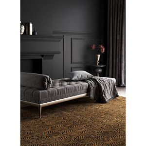 Alfombra de Lana y Seda de Bambú Tejida a Mano con Patrón Geométrico Azalea para Sala de Estar o Pasillo, Modelo Rectangular LRB-1687 - Product Image 5