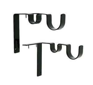Unique artistic iron <b>curtain</b> brackets designed to match heritage architecture and vintage interior decor solutions - Product Image 3