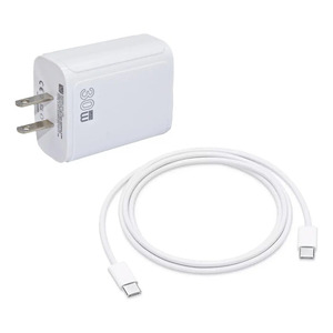 Dual USB Type-<b>C</b> Fast <b>Charging</b> Wall Charger - Assorted Colors - Product Image 6