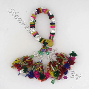 Borlas decorativas llamativas, borlas Banjara, venta al por mayor - Product Image 3