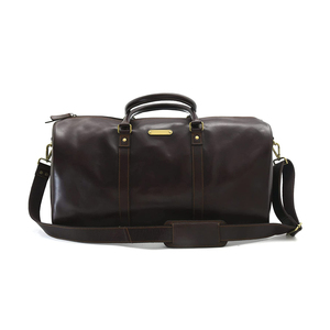 Custom High Quality Genuine Leather <b>Men</b> Travel <b>Duffel</b> <b>Bags</b> Best Selling Custom Logo Size Design Leather <b>Bag</b> for Sale Stylish - Product Image 2