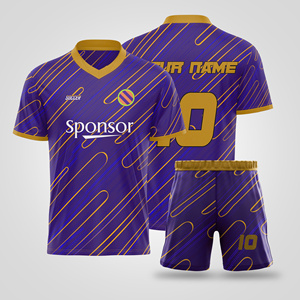 Camiseta de fútbol con sublimación y logotipo personalizado unisex, conjuntos cómodos superventas para adultos, fabricados en Vietnam con servicio OEM - Product Image 6