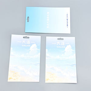 A5プロモーションフィルムラミネート光沢紙カスタム形状パーソナライズフルカラーデジタル印刷ビジネス広告リーフレット - Product Image 2