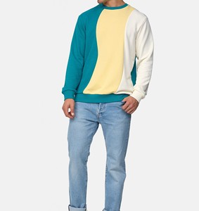 Vente en gros de sweats surdimensionnés pour hommes manches longues sweat à capuche uni en coton pull-over sweat-shirt pour hommes grande taille - Product Image 1