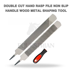 Lima de Doble Corte de 12 Pulgadas, Herramienta de Herrador para Moldear Cascos de Caballos, Madera y Metal, Herramienta y Equipo Ecuestre - Product Image 3