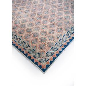 Alfombra Afgana de Lana Tejida a Mano con Diseño Geométrico en Rojo y Naranja Viscaya, Clásica de 9x12, Tejido Plano para el Hogar, para Adolescentes-Enm-8002, Alfombras Jaipur ZA - Product Image 2