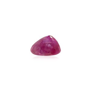 Piedra Preciosa Suelta de Rubí y Zafiro Natural de 4.36 Quilates, Corte Esmeralda y Ovalado, Calibrada, Creada en Laboratorio, con 3mm de Altura - Product Image 2