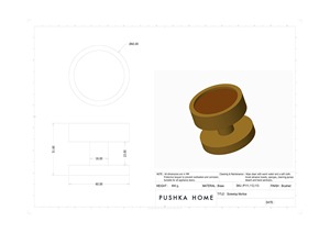 ลูกบิดสีทองและสีแดงสำหรับตู้ลิ้นชักและประตูมือจับตกแต่งหรูหราสำหรับตกแต่งบ้านงานรื่นเริงการตกแต่งภายในและเฟอร์นิเจอร์ - Product Image 5