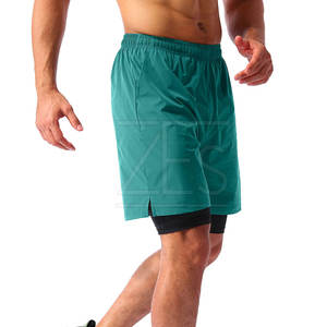 Meilleur short 2 en 1 en tissu Short 2 en 1 léger sur mesure pour la vente en ligne Fabriqué au Pakistan - Product Image 6