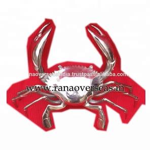 Figura Decorativa de Cangrejo de Aluminio Fundido de Primera Calidad con Acabado Pulido, Perfecta para Decoración Sofisticada del Hogar y la Oficina a Buen Precio - Product Image 6