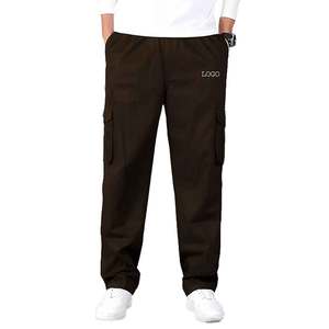 Pantalon cargo de haute qualité, bon marché, avec logo personnalisé et design, OEM, à six poches pour hommes Pantalon cargo multi-poches pour hommes - Product Image 1